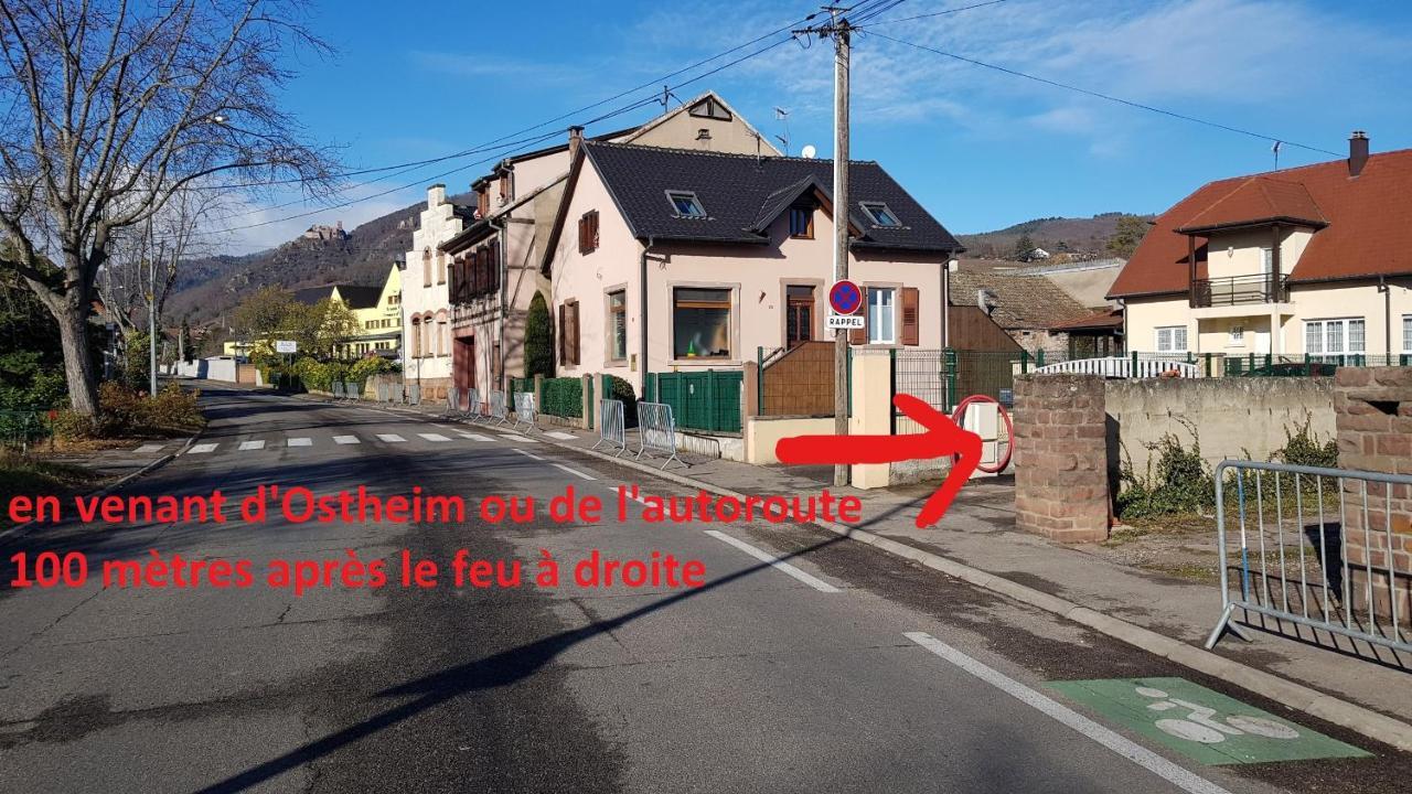 Gite See You Soon - Maisonnette Green Lodge Ribeauvillé Exteriör bild