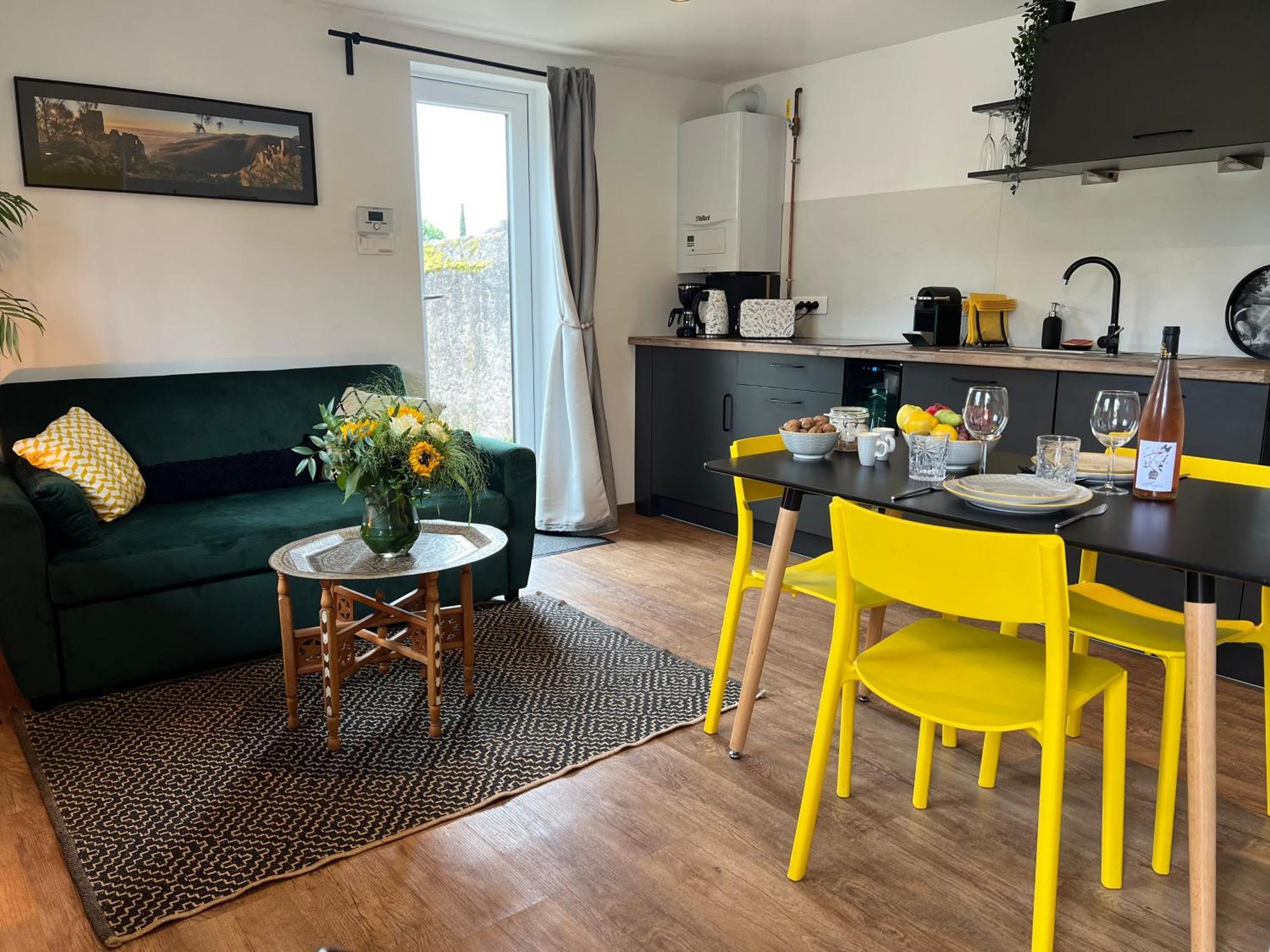Gite See You Soon - Maisonnette Green Lodge Ribeauvillé Exteriör bild